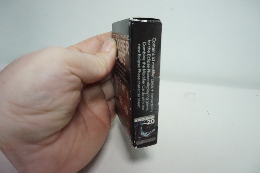 Posthuman Studios Eclipse Phase Modifier Cards VG