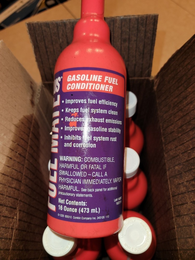 Conklin FUEL MATE PLUS Gasoline Fuel Conditioner Stabilizer, Extends Engine Life
