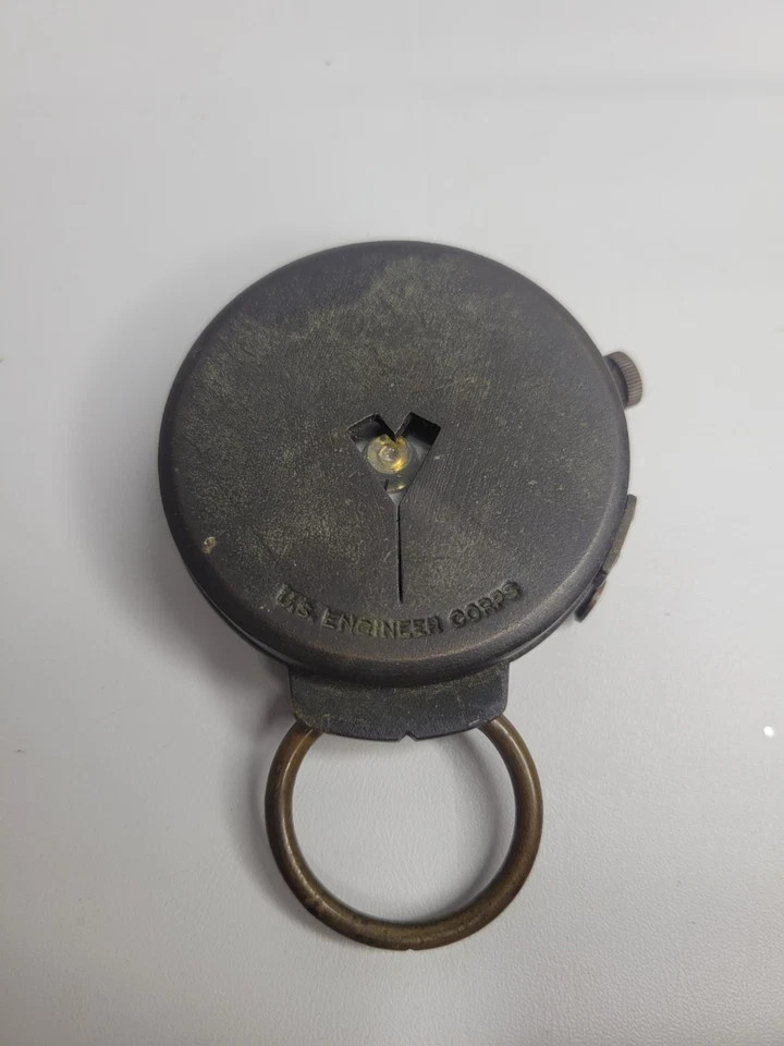 Brass WW2 Compass Plan Ltd. Swiss Mfg.