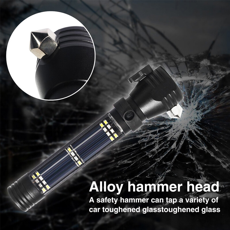 Driver Defender - Ultimate Auto Emergency Flashlight Tool & USB Power Bank