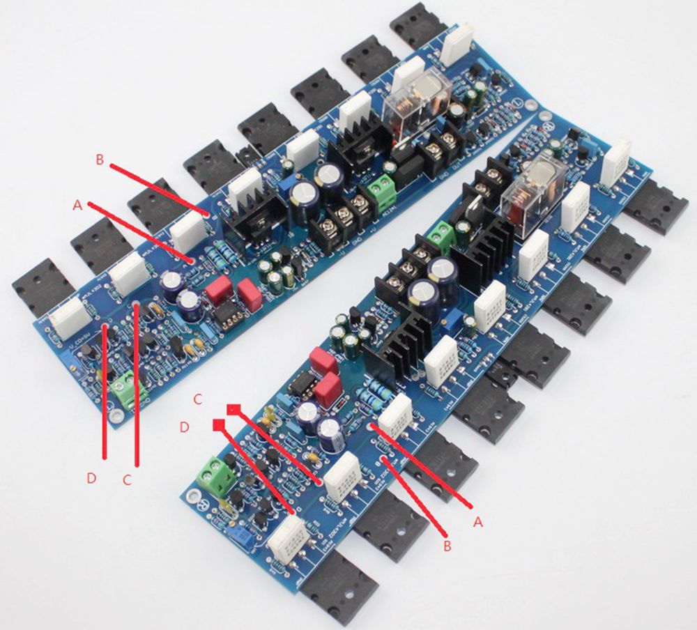 1 pair of E405 Amplifier Board Reference Accuphase Circuit Power AMP Board