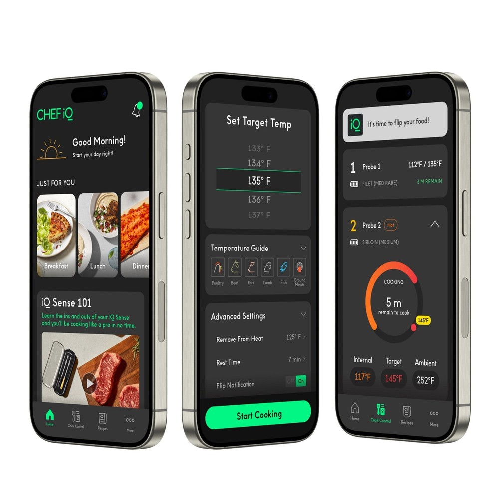 Chef iQ 2-Pack Wireless Smart Thermometer Set