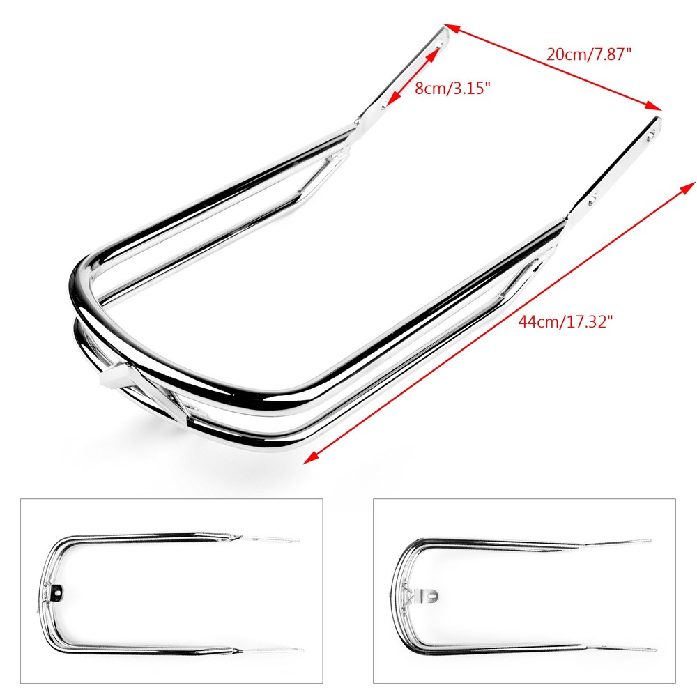 Front Fender Bumper Guard Bar For Halrey FLSTF EFI Softail Electra Glide,,