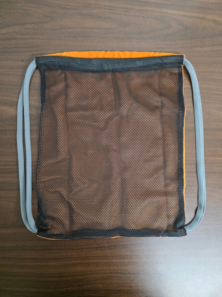 Smith Bikes Orange Drawstring Helmet Bag New