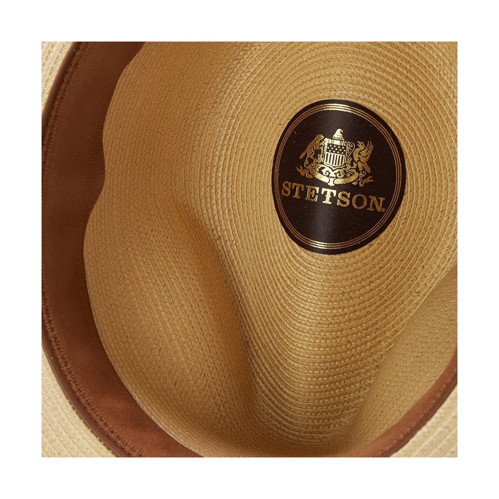 Stetson Latte Milan Straw Hat