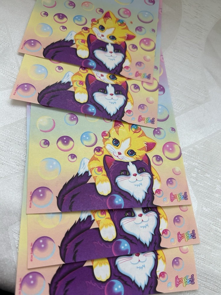 Lisa Frank Stationery Mini Sheets