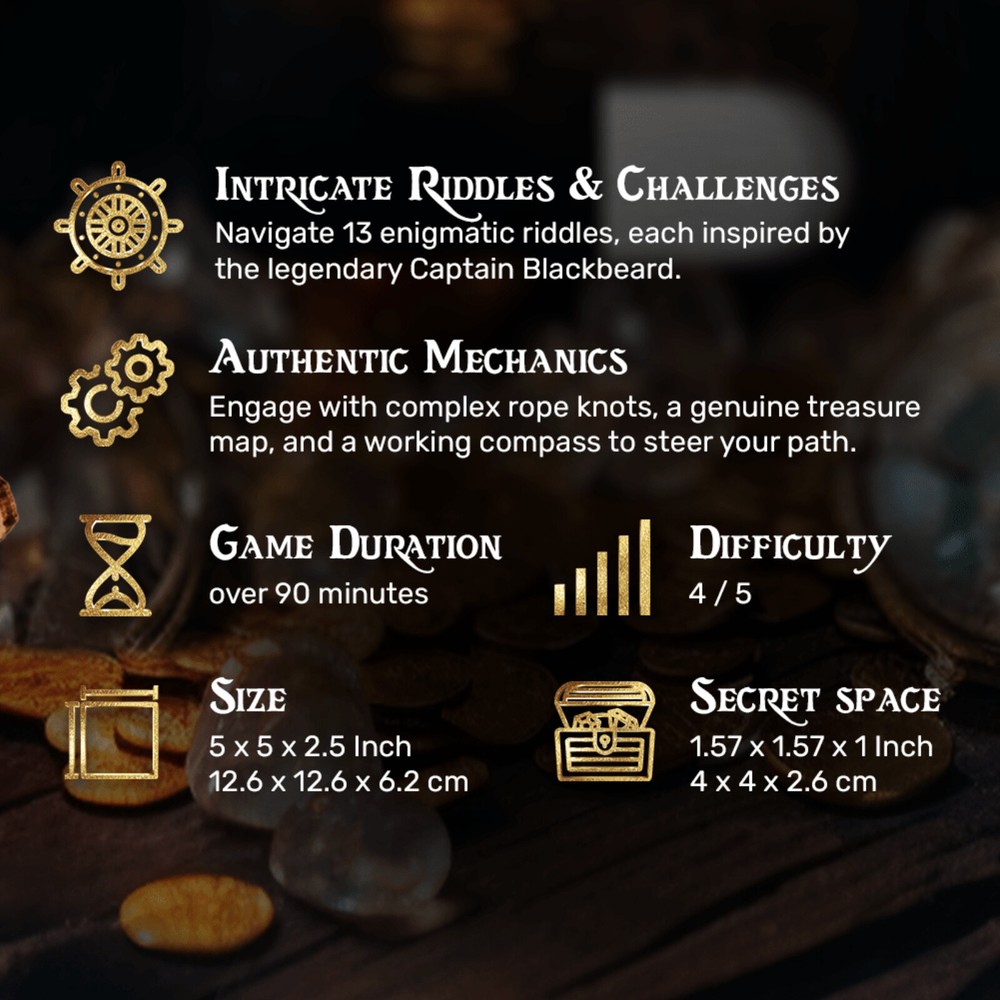 Blackbeard's Compass - Level 8 - ESC Welt - Puzzle Box