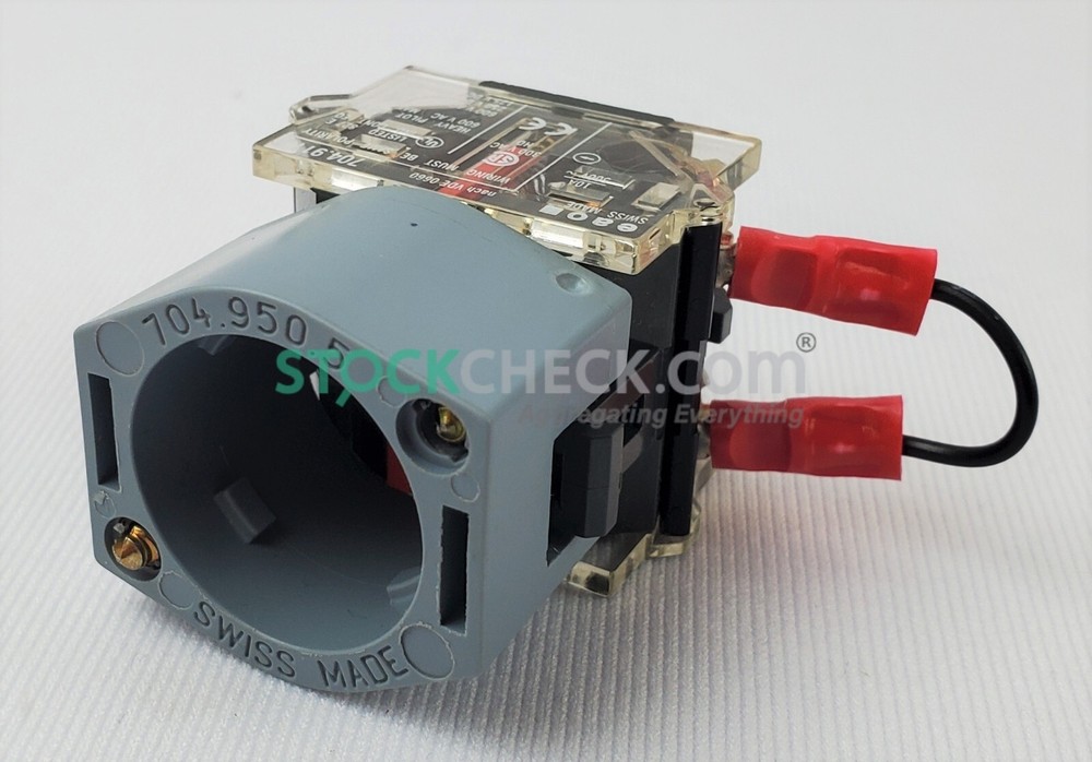 EAO Switch 704.911.4 Switch Includes 704.950.5 Mounting Flange