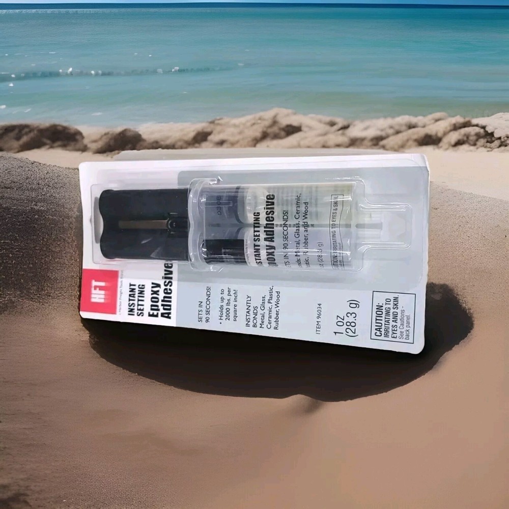 HFT 1 Oz. Instant Setting Epoxy Adhesive