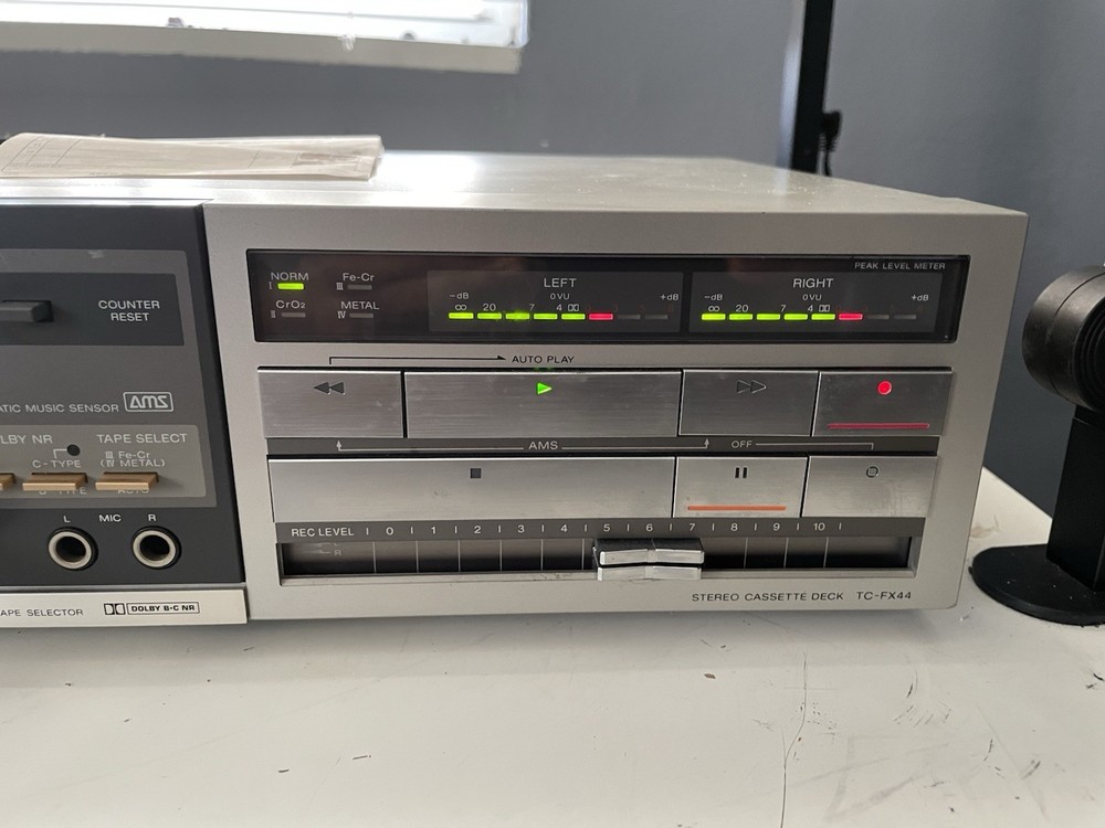 Sony Stereo Cassette Deck Player TC-FX4 (Serviced)