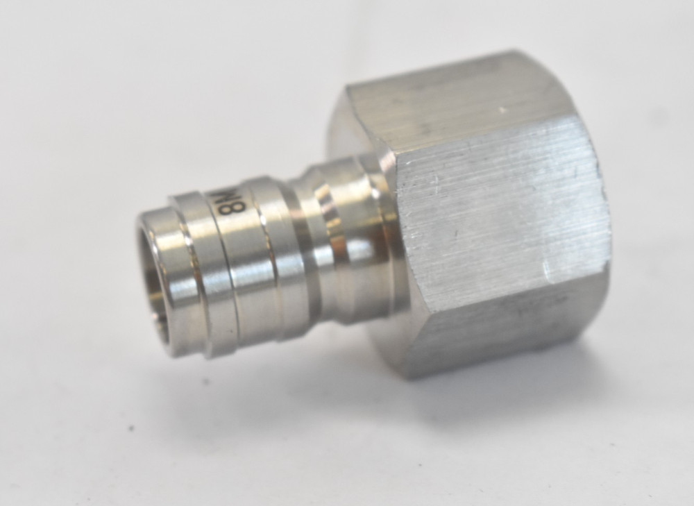 Universal Foster Quick Disconnect Coupling Adapter 8M Fitting Connector 3/4"