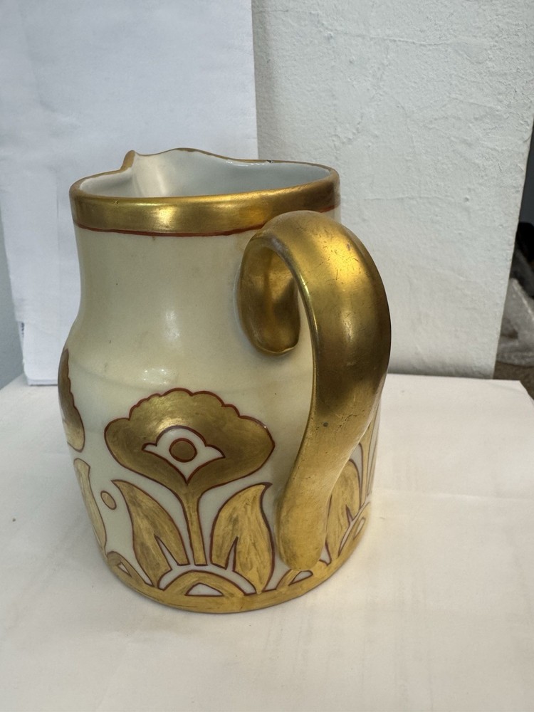 Vintage Jug Three Crowns Germany Hand Painted