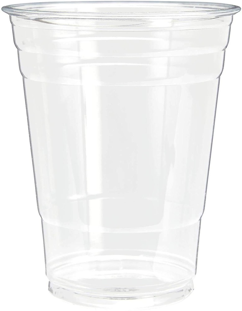 Solo 12 Oz Clear Drinking Cups 100 Count Durable Recyclable Premium Beverage ...