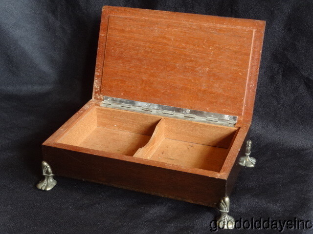 Rare Ronson Crown Cigarette Box Matches the Famous Table Lighter