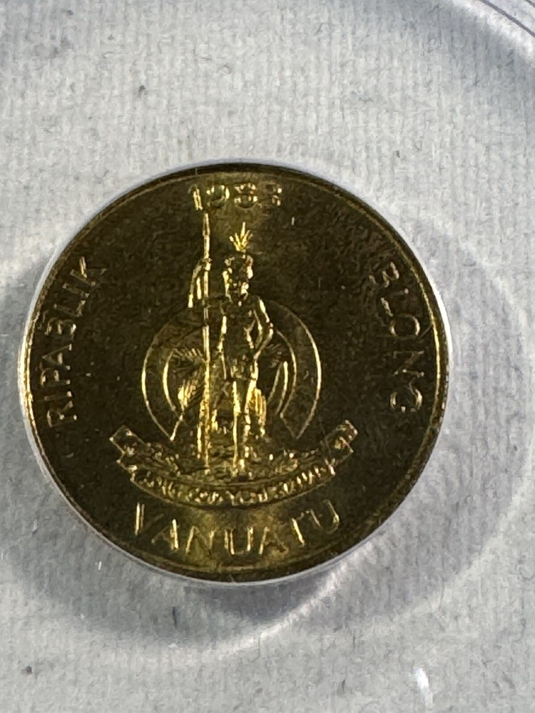 1983 Vanuatu 2 Vatu Graded MS 64 by ANACS