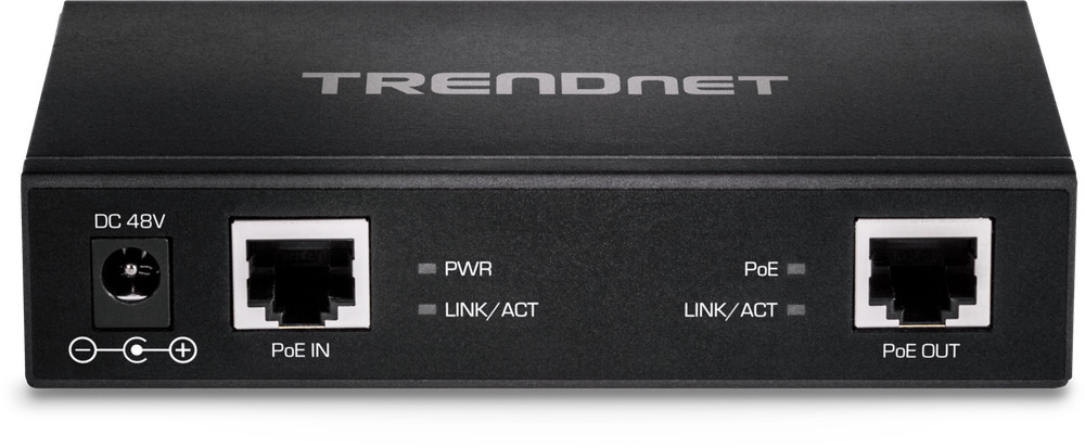 TRENDnet TPE-E110 Gigabit PoE+ Repeater/Amplifier