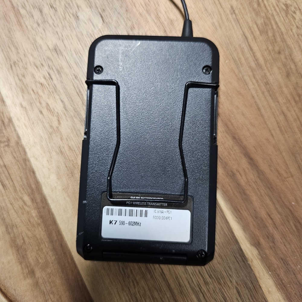 Shure PG1 K7 Bodypack Transmitter 590-602MHz