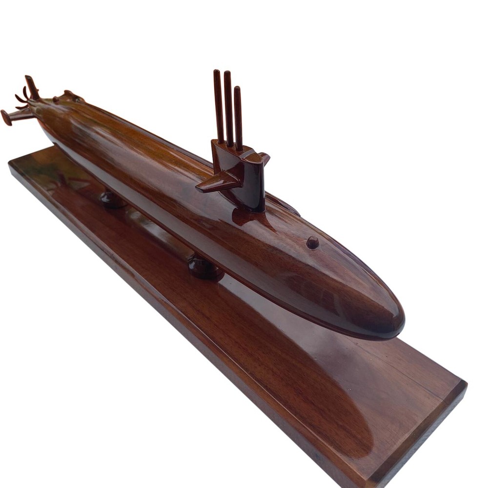 Sturgeon Class USS Hammerhead Wood Desktop Model