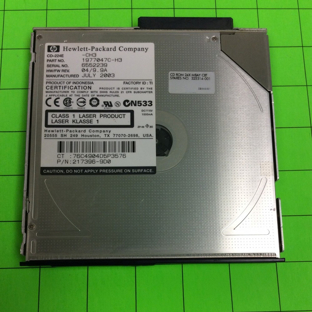 CD-224E 1977047C-H3 Optical Disc Drive