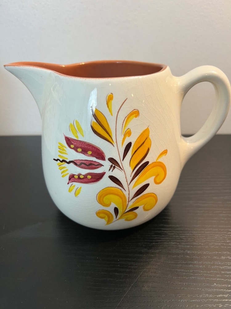 Vintage Stangl Pottery, 6.5" Pitcher, Provincial