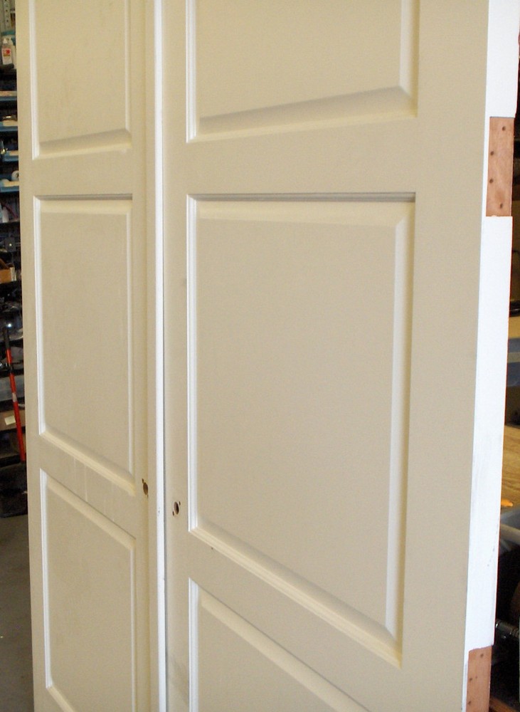 1 Pair Solid Core Doors 3'-0" x 8'-0" X 1 3/4"(72"x96" Opening)
