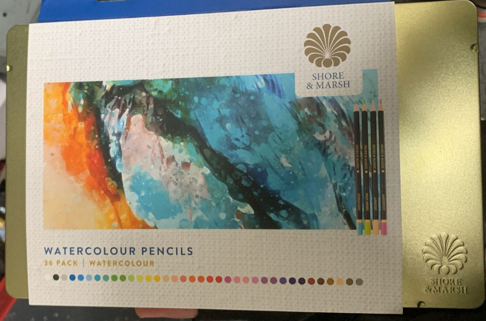 Shore & Marsh Watercolour Pencils 36pack
