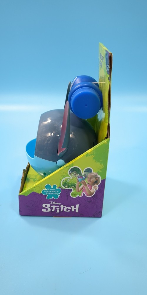 Disney Stitch Mini Bubble Machine NEW Lilo & Stitch Toy Fun