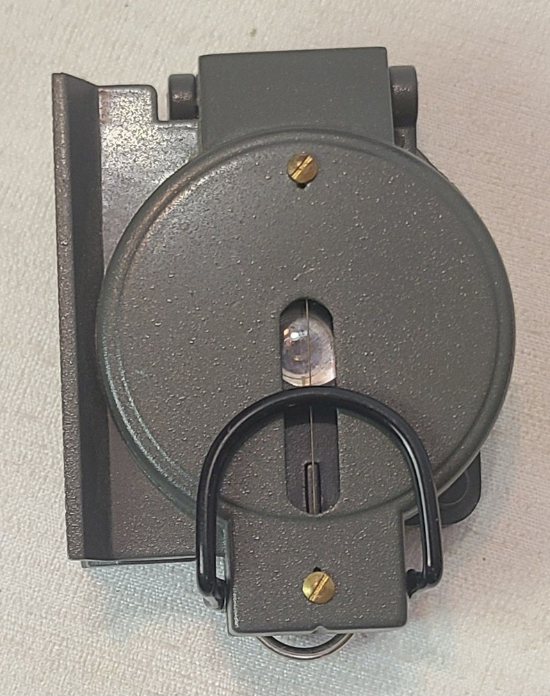 Compass Foldable in Closed Metal Case Camping Accessory Original