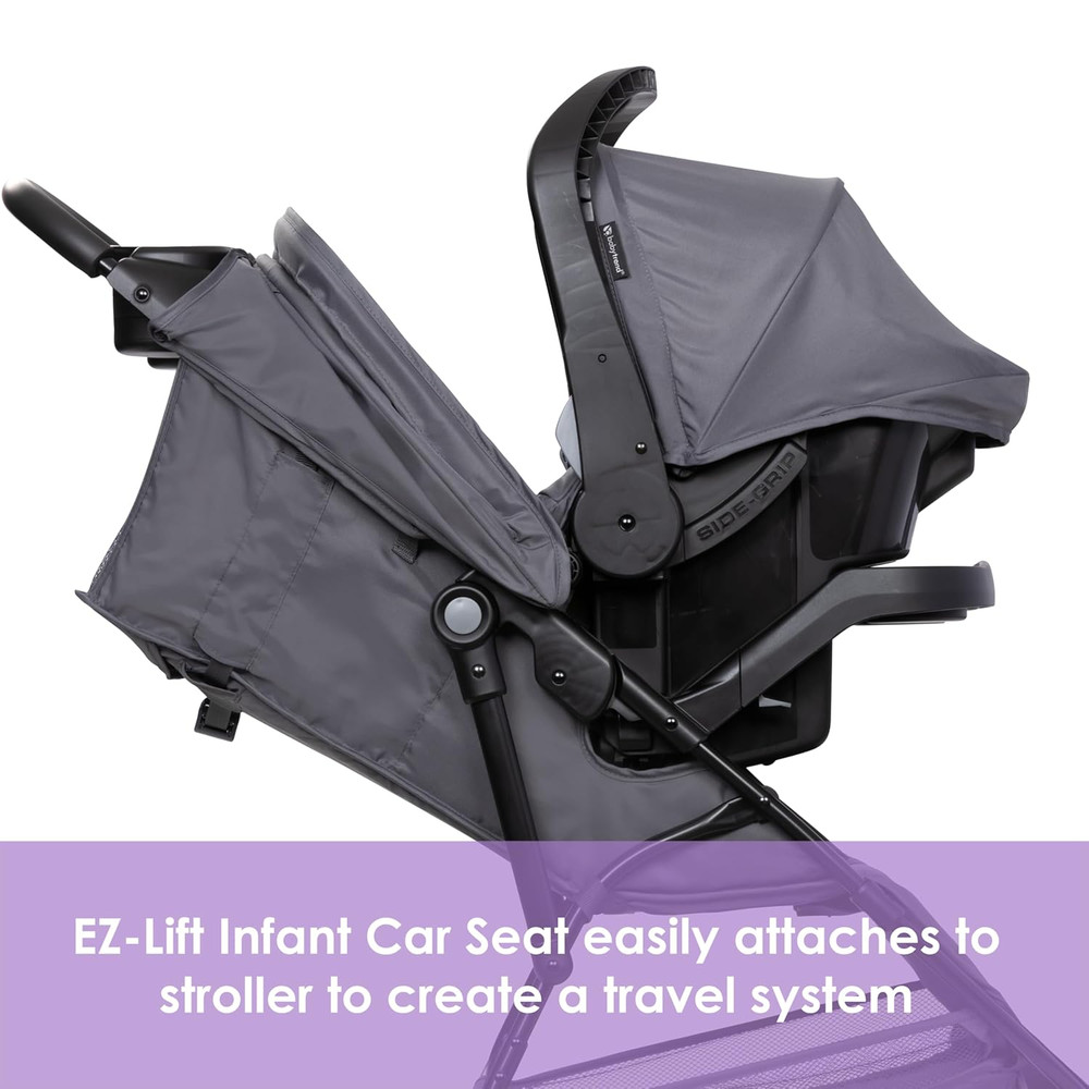 Venture 3-Wheel Stroller Travel System, Stellar Grey