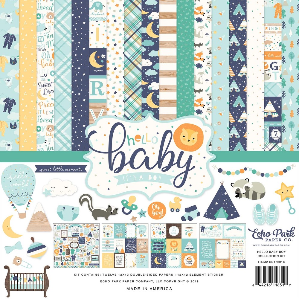 Hello Baby Boy Collection Kit