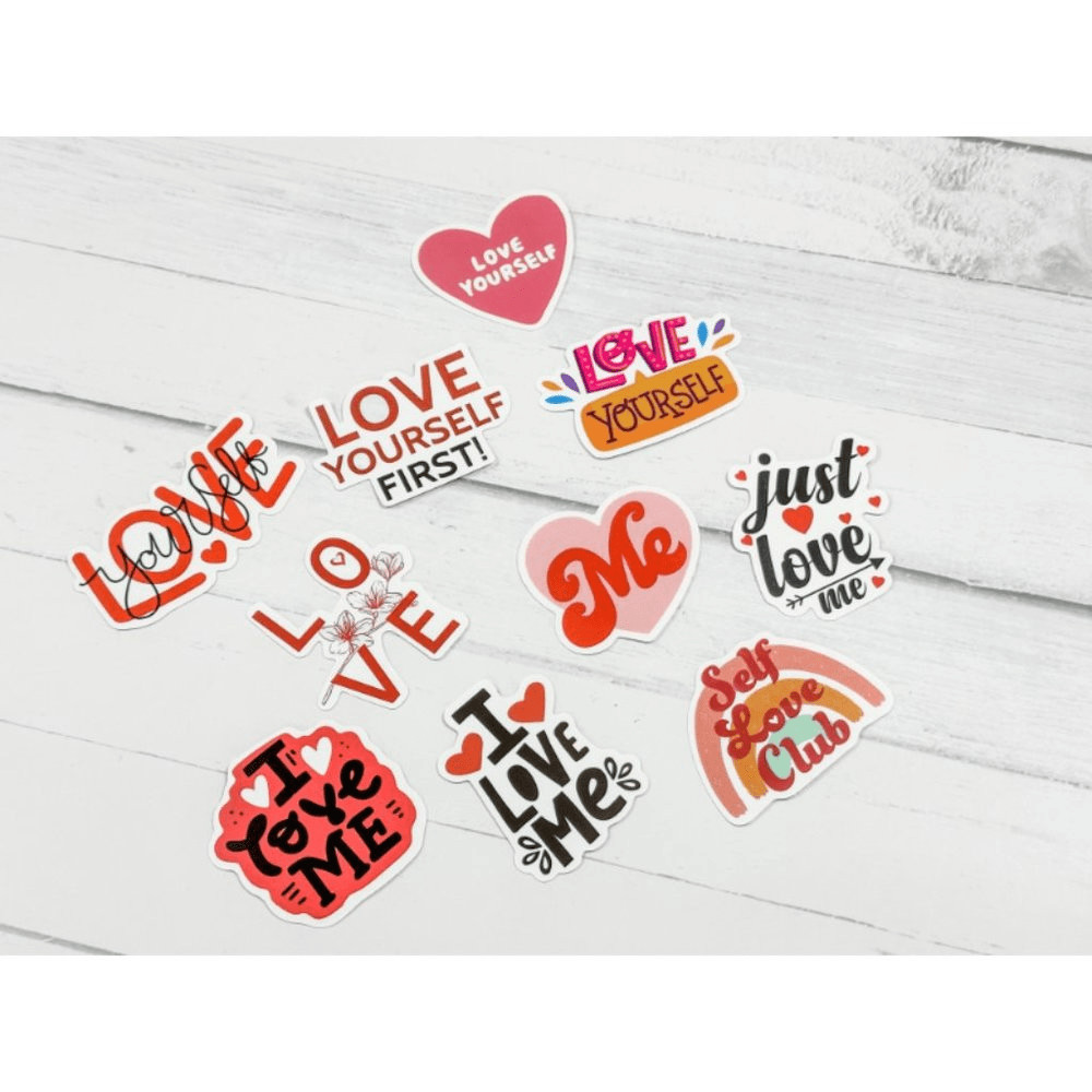 Self Love Stickers - Pack of 10