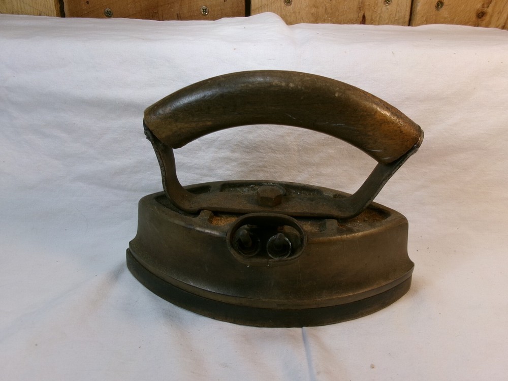Antique Sad Iron Flat Iron Doorstop Decor