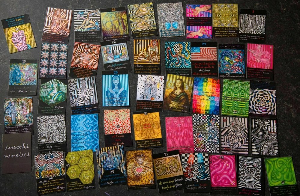 pop art tarot card deck divination oracle book guide major minor arcana reading