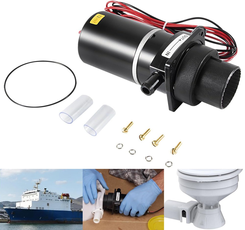 37041-0010 Marine Toilets Pump Assembly Kit For Jabsco 37010-Series 12-Volt