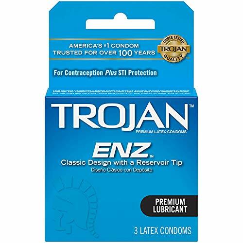Trojan ENZ Lubricated Condoms, 3 Count