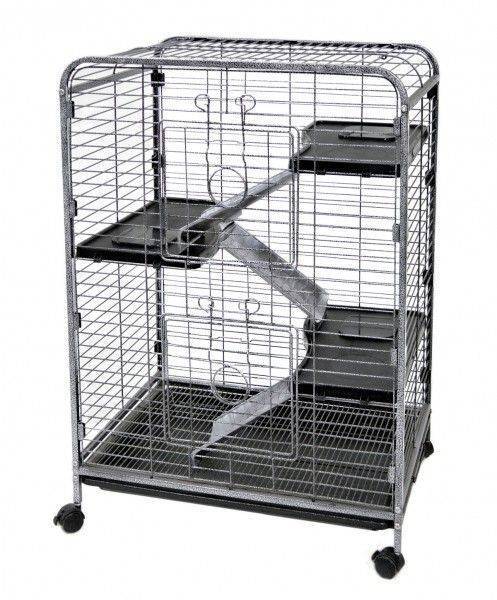 Ware Indoor Hutch 4 Level Medium Black