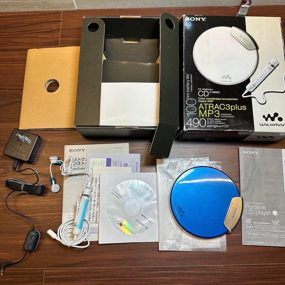 SONY CD Walkman D-NE820 5351 From Japan