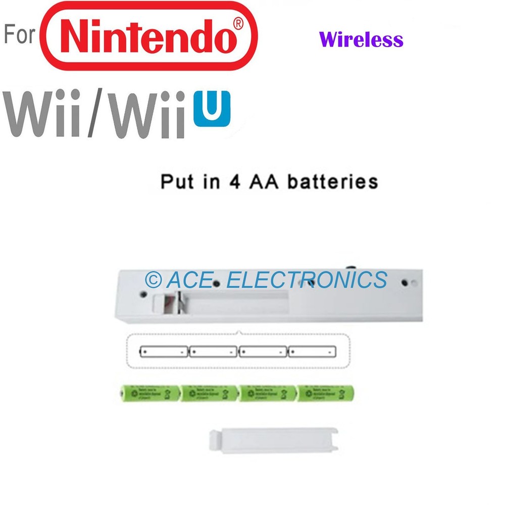 Wireless Wii and Wii U Infrared Sensor Bar