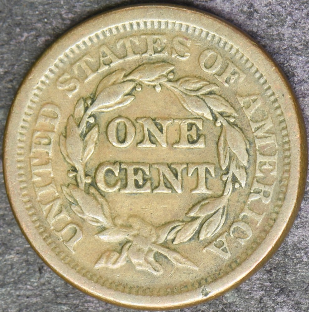 1851 Braided Hair Large Cent - ✪COINGIANTS✪