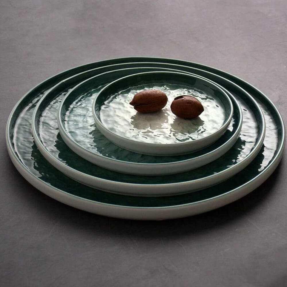 Gradient Emerald Plate Set