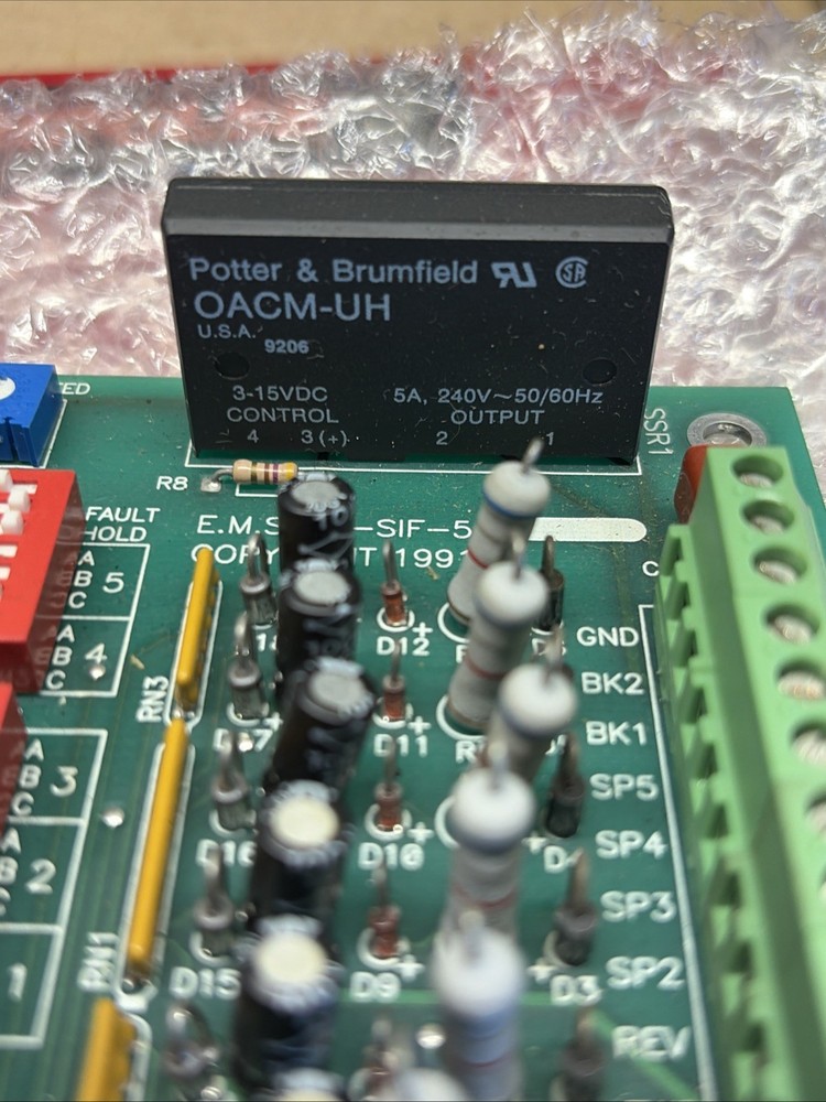 E.M.S. TC-SIF-5 Impulse S+ Motor Control Pcb _WARRANTY!_*OVERNIGHT AVAILABLE*