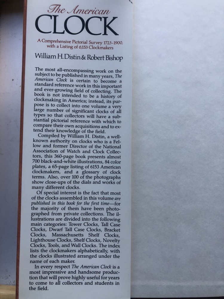 The American Clock by William H. Distin & Robert Bishop