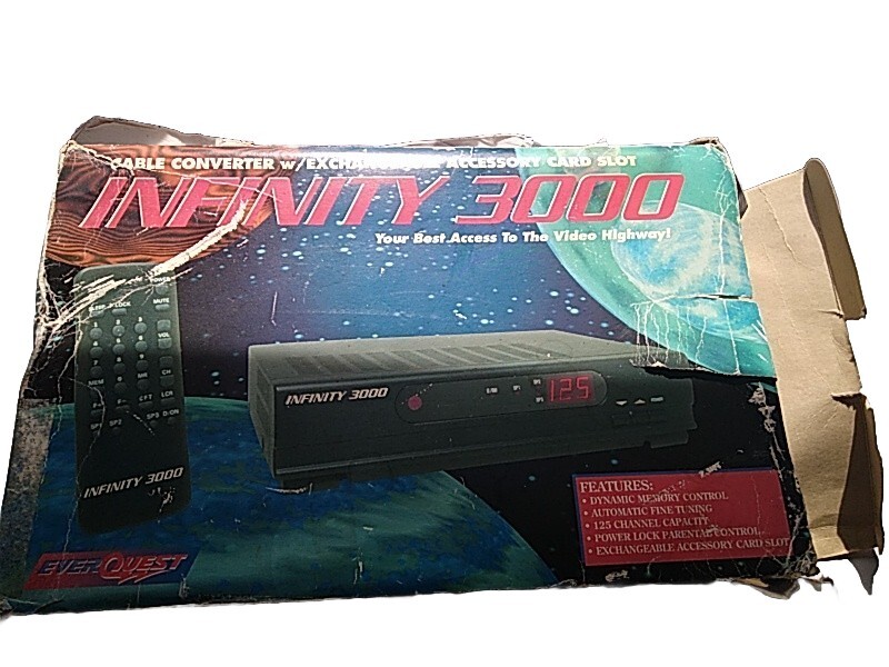 EVER QUEST STARGATE INFINITY 3000 CABLE CONVERTER