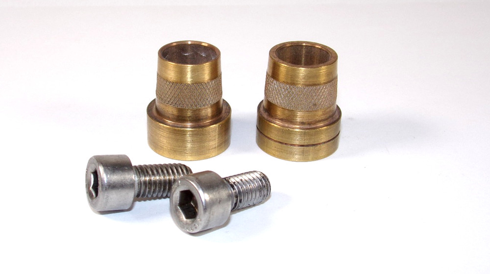 M6 Tall Brass Post Adapter, Brass Battery Post Adapter