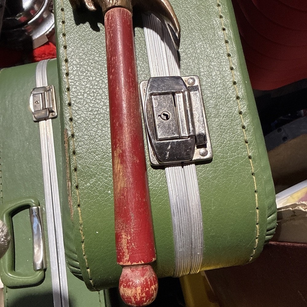 Vintage Brass Goat Hammer