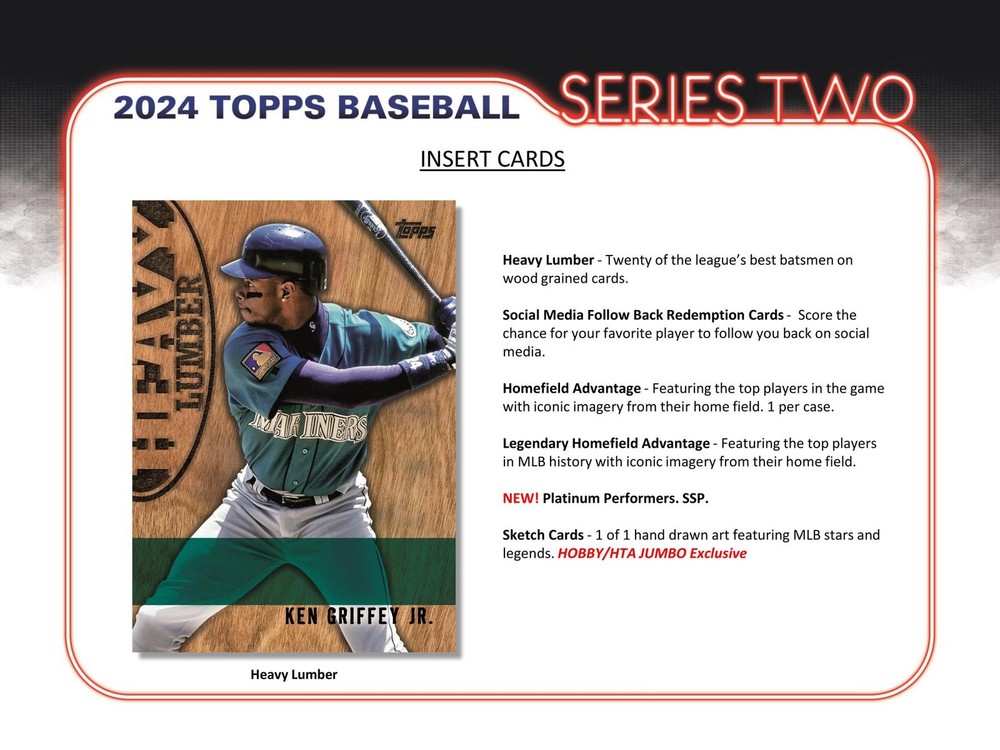 2024 TOPPS SERIES 2 BASEBALL HOBBY BOX