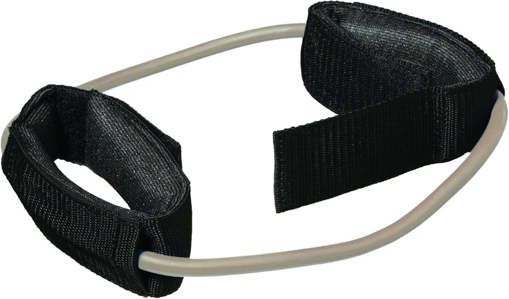 10-5760 Exercise Tubing with Cuff Exerciser, 35", Tan-Xx-Light