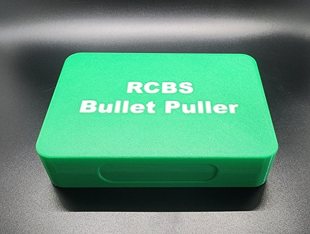 RCBS bullet puller and collets storage case stores 8 collets