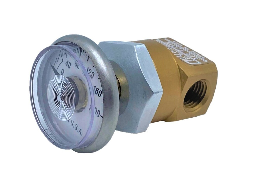 1/4" NPT T1 REGULATOR WITH GAUGE