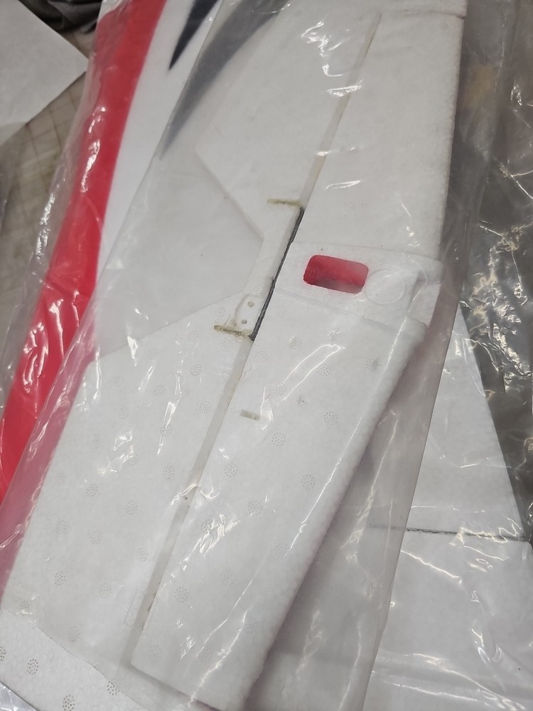 Dynam Sukhoi SU-26M V2 Red Wing Set With Free Elevator